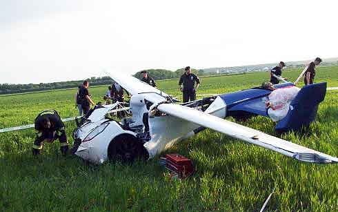 AeroMobil crash
