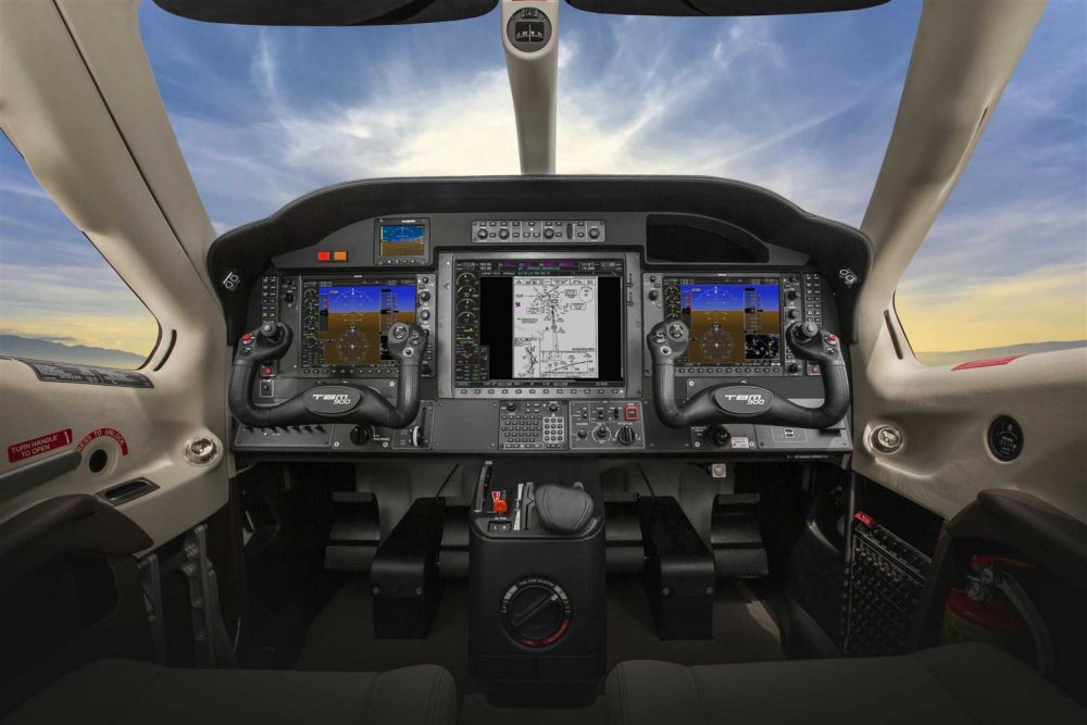 Daher TBM 900 2016 cockpit