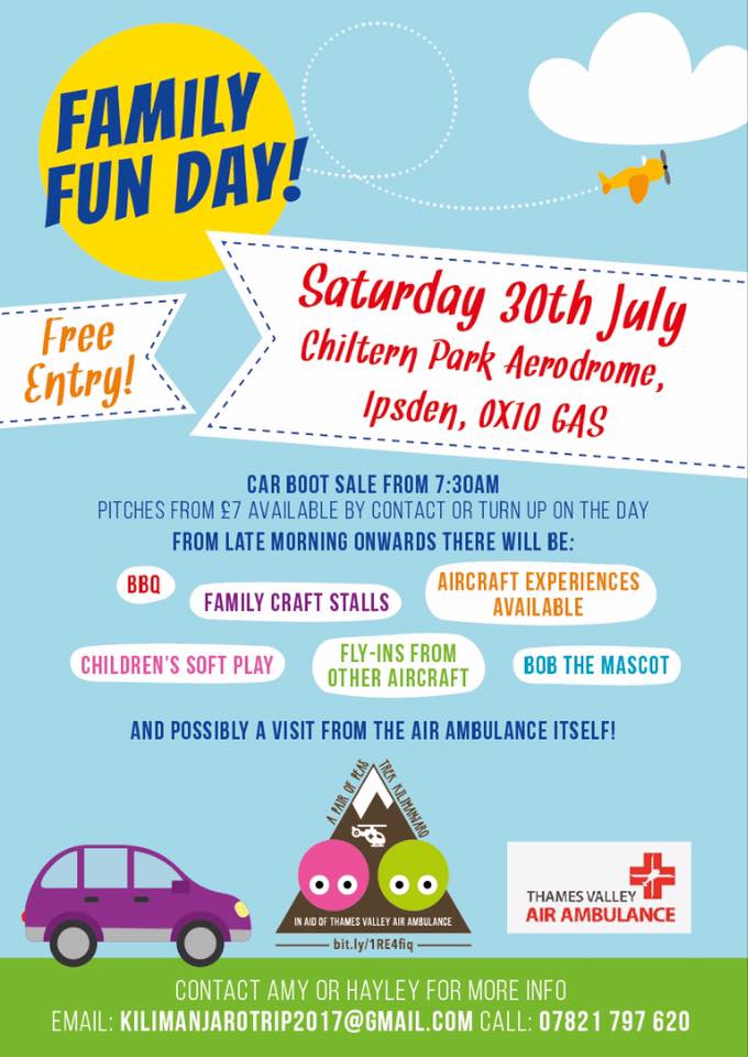 Family Fun Day, Chiltern Park - FLYER