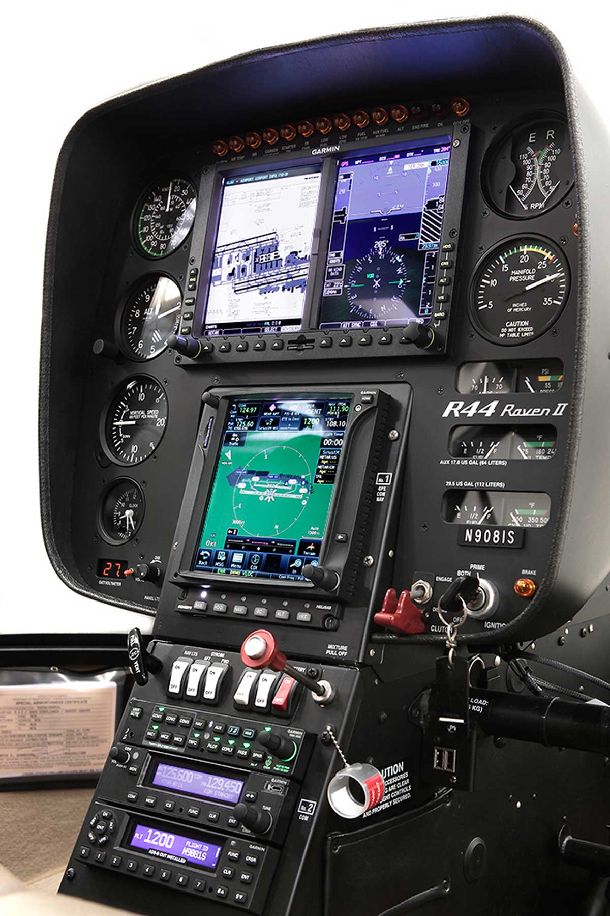 Garmin G500H glass for R44 helicopters : FLYER