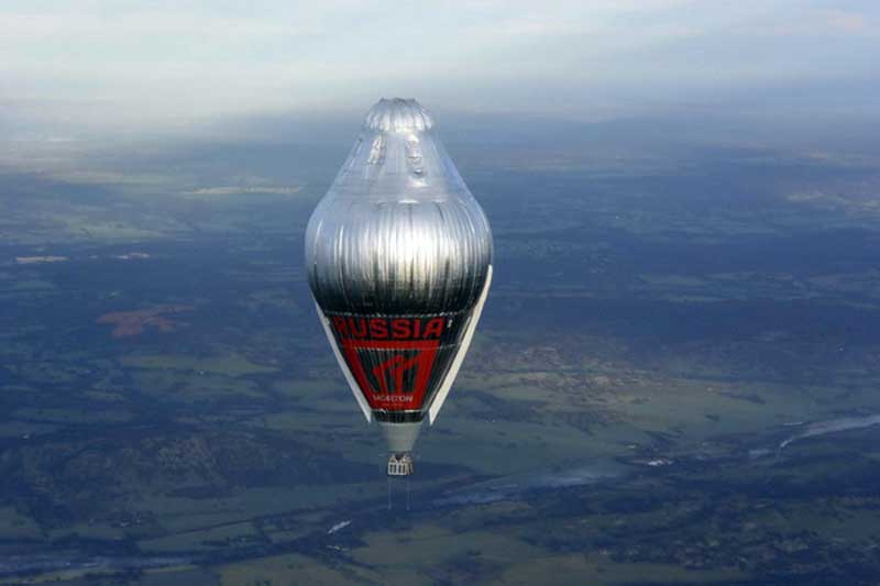 Fedor Konyukhov balloon flight