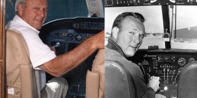 Arnold Palmer golfer pilot