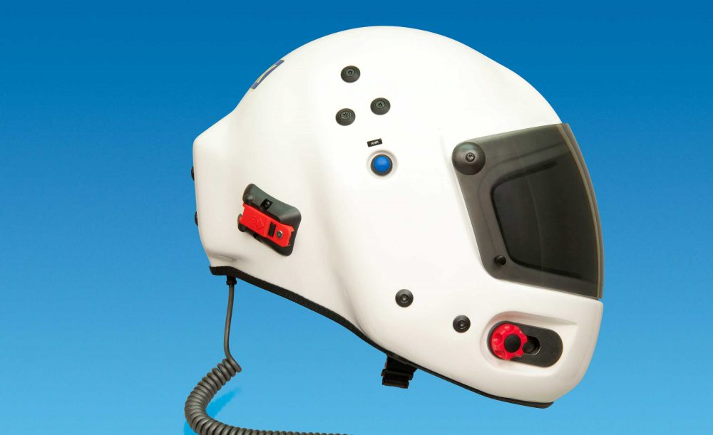 Lynx Avionics helmet