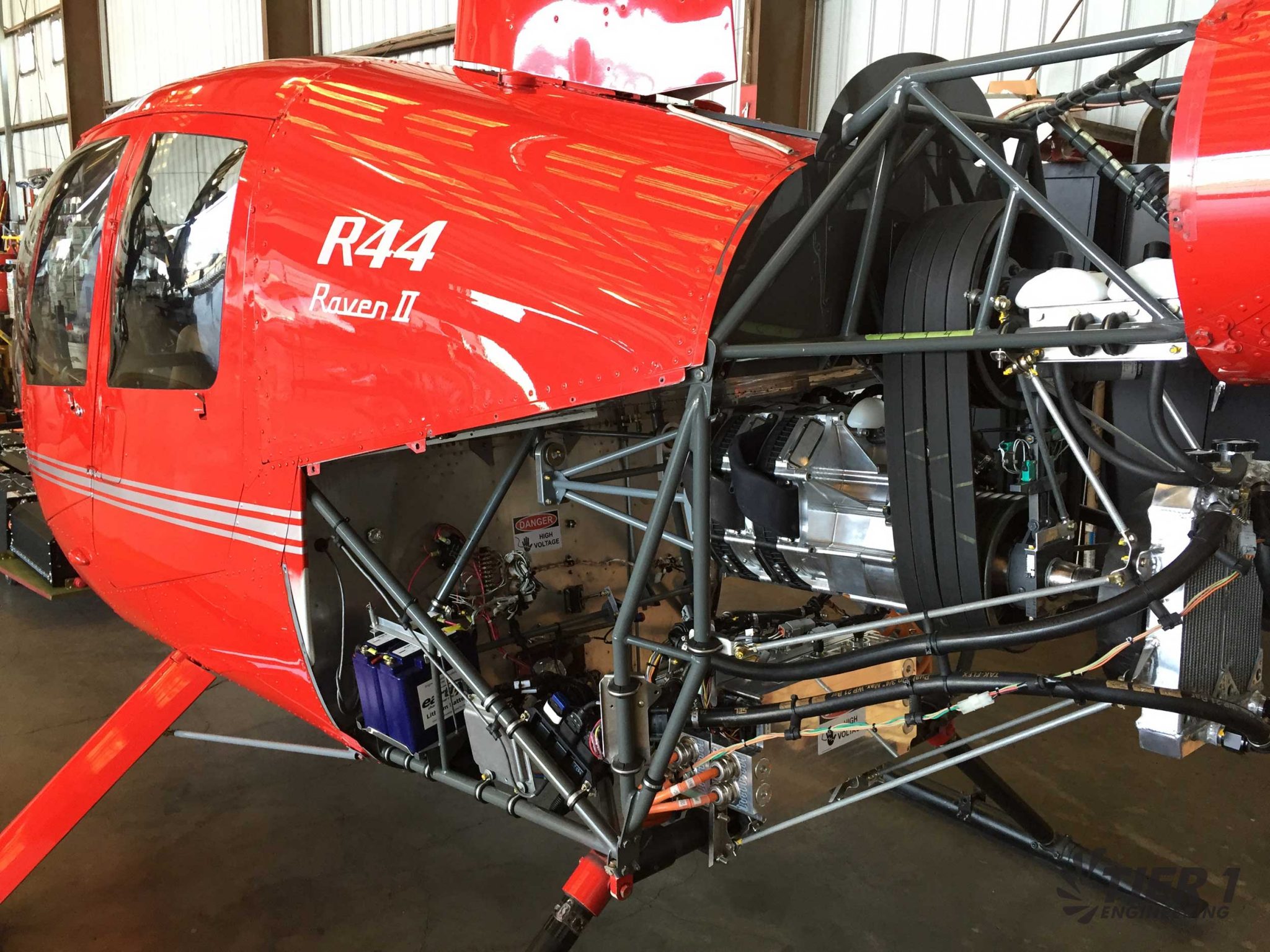 Electric R44 helicopter paves way for organ delivery FLYER