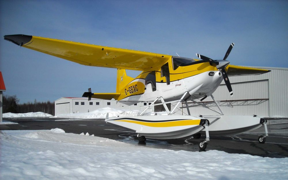 Pacific Aerospace E-350 floatplane