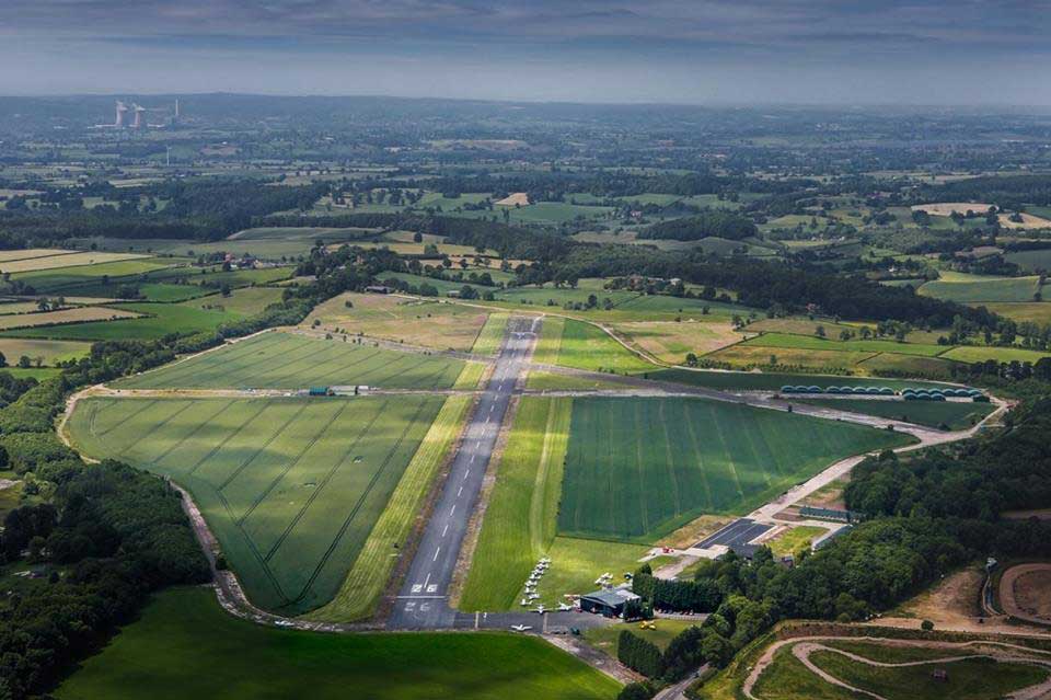 new runway for Tatenhill airfield