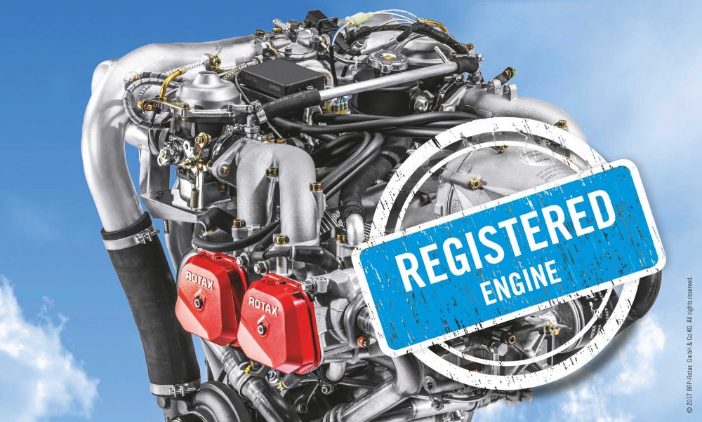 Rotax engine registration