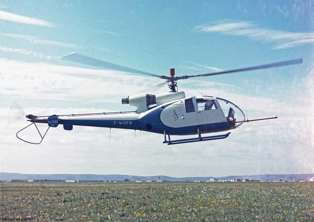 Gazelle helicopter