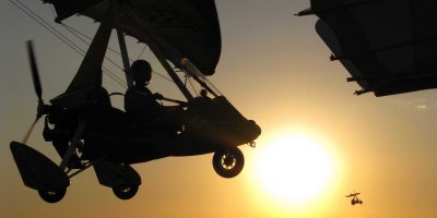 Quik 450 microlight airspace bust