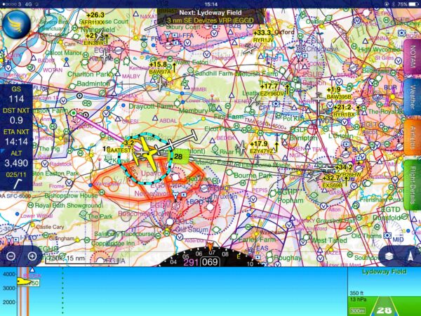 SkyDemon to display glider Flarm signals : : FLYER