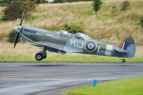 What a raffle prize! Spitfire flight : : FLYER