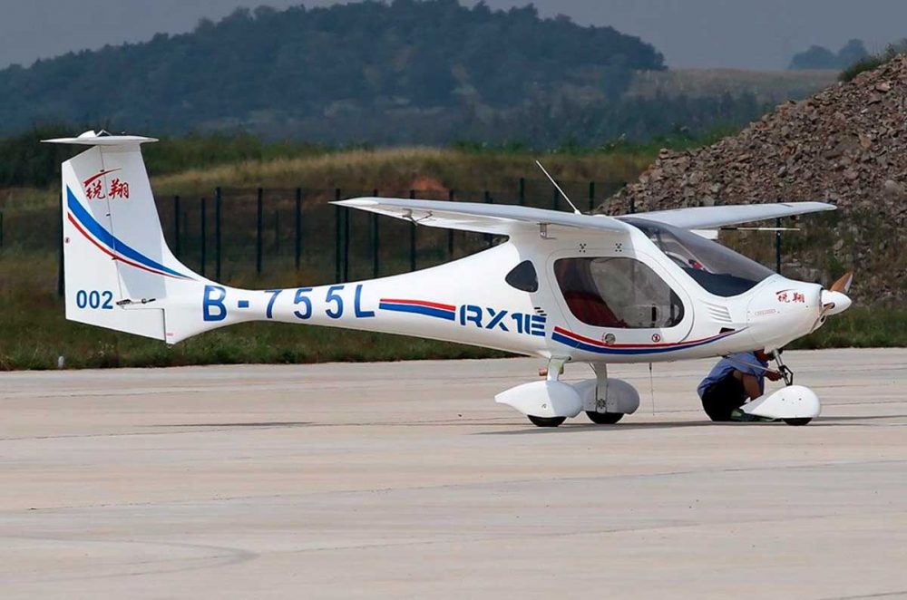 RXIE-A electric aircraft