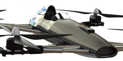Alauda flying racing car
