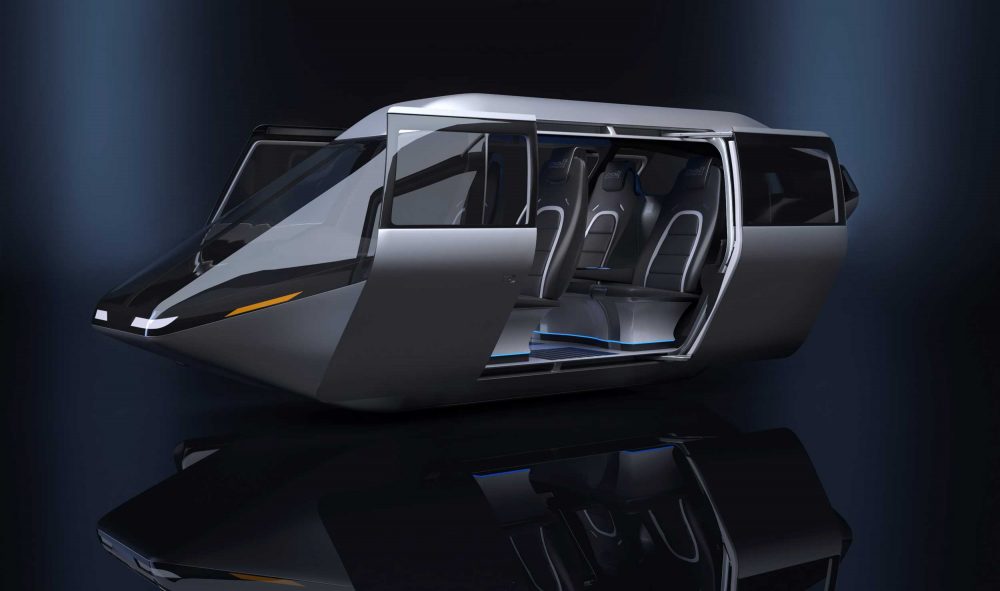 Bell air taxi concept CES2018