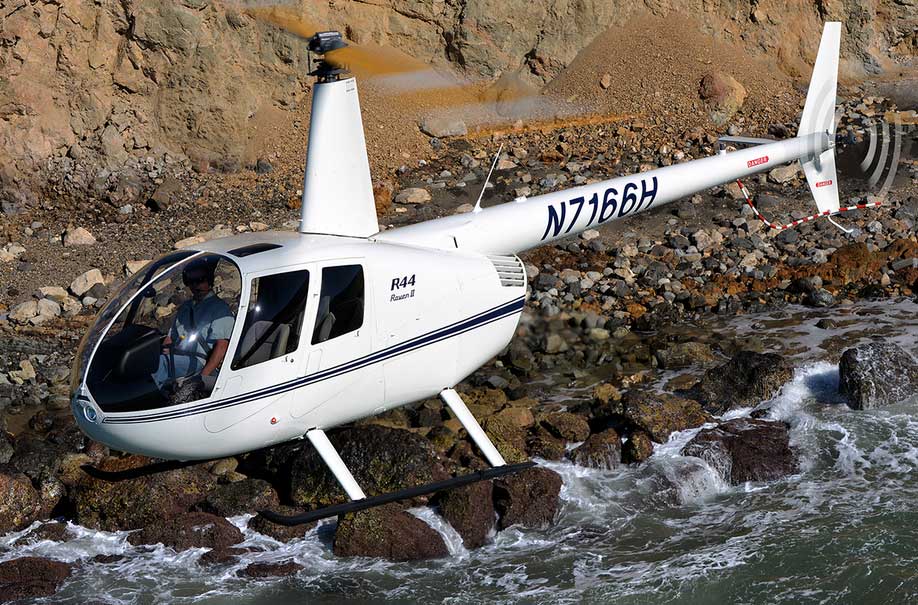 Robinson R44 helicopter