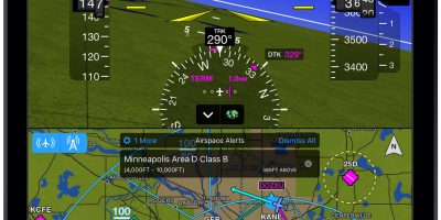 Garmin Pilot updates airspace alerts