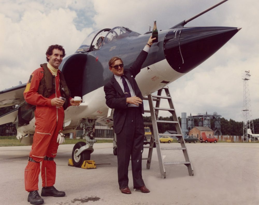 John Farley test pilot Harrier