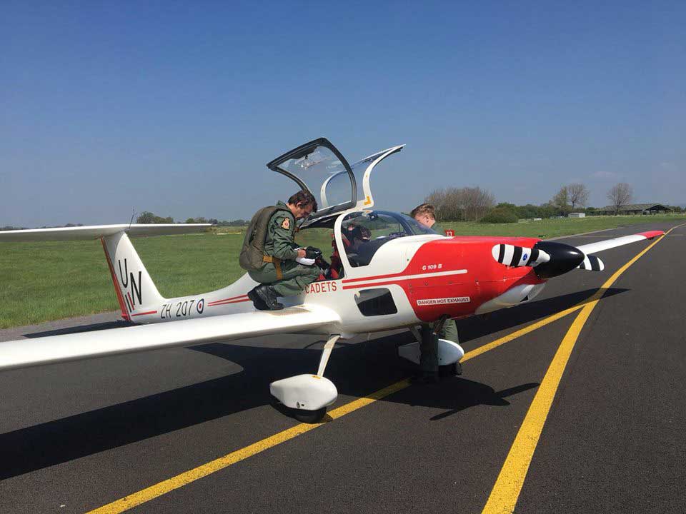 RAF Vigilant motor-glider