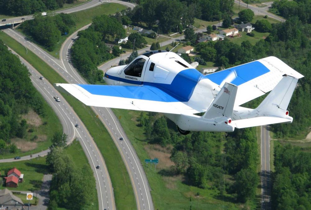 Terrafugia flying car