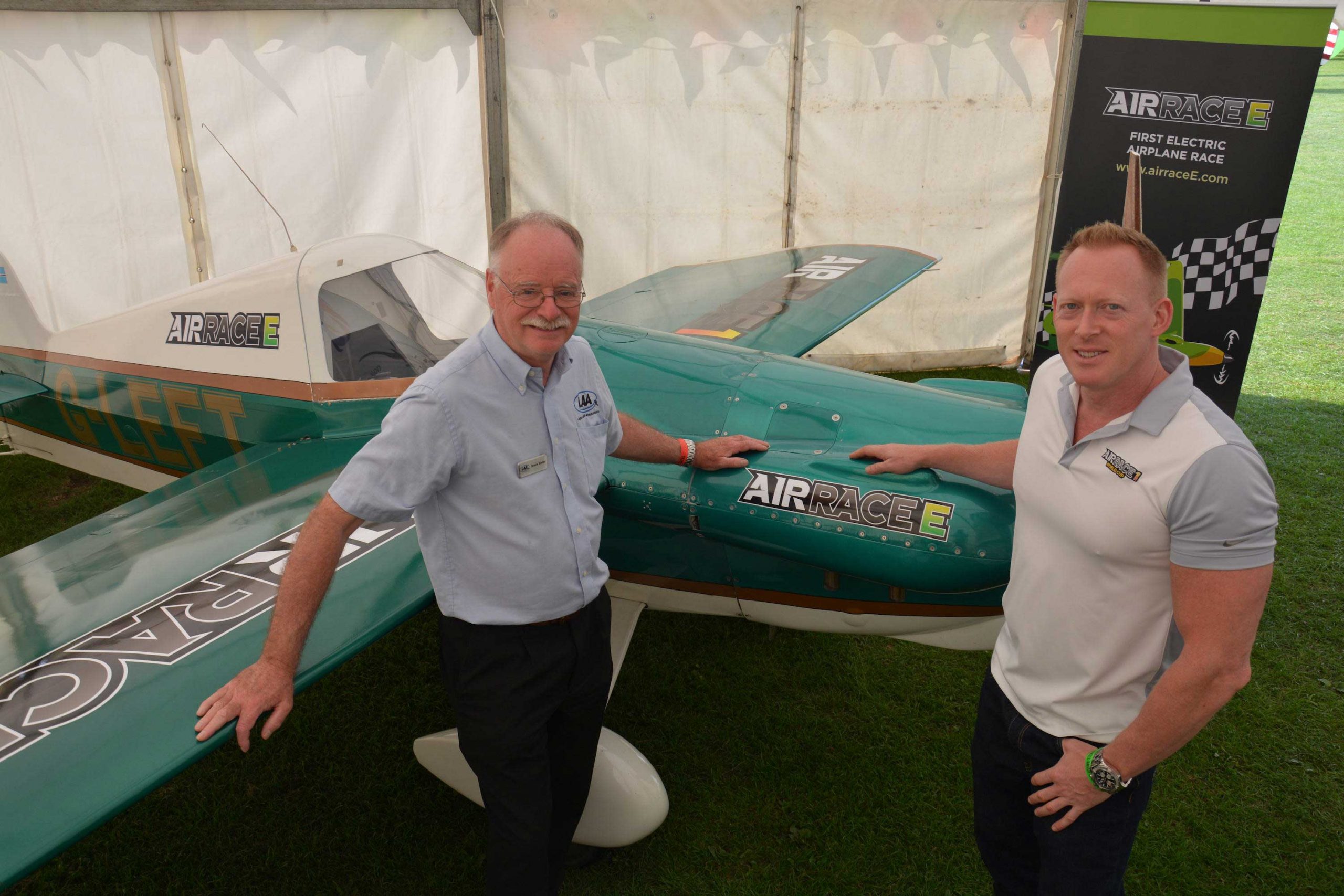 LAA to help develop electric air racing FLYER