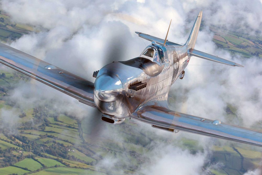Silver Spitfire round the world flight 2019