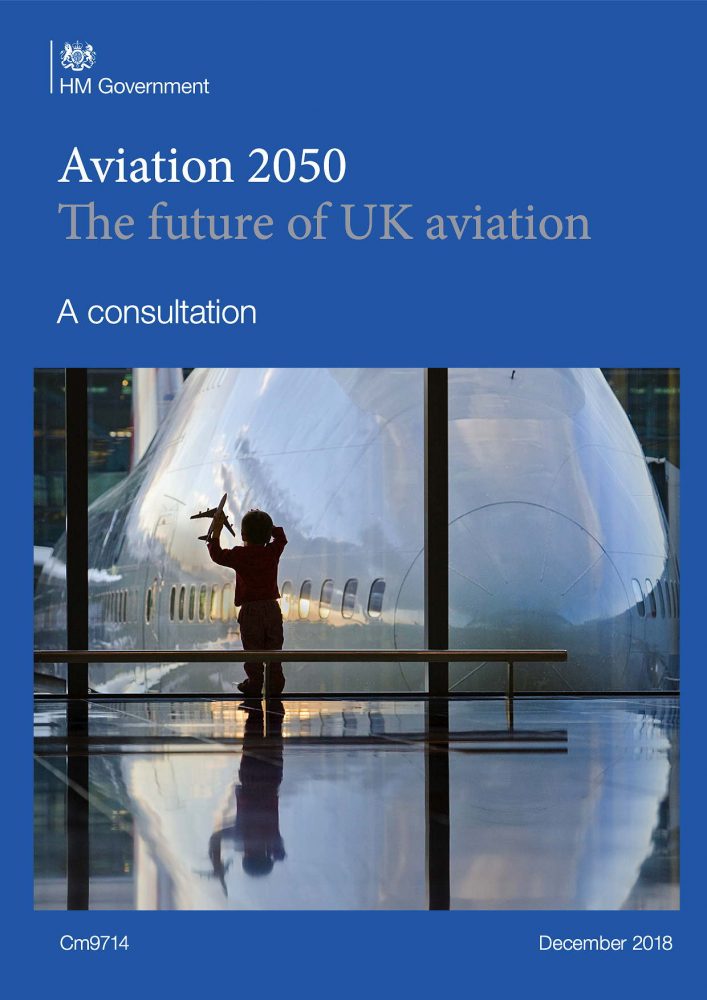 UK govt aviation strategy green paper 2018