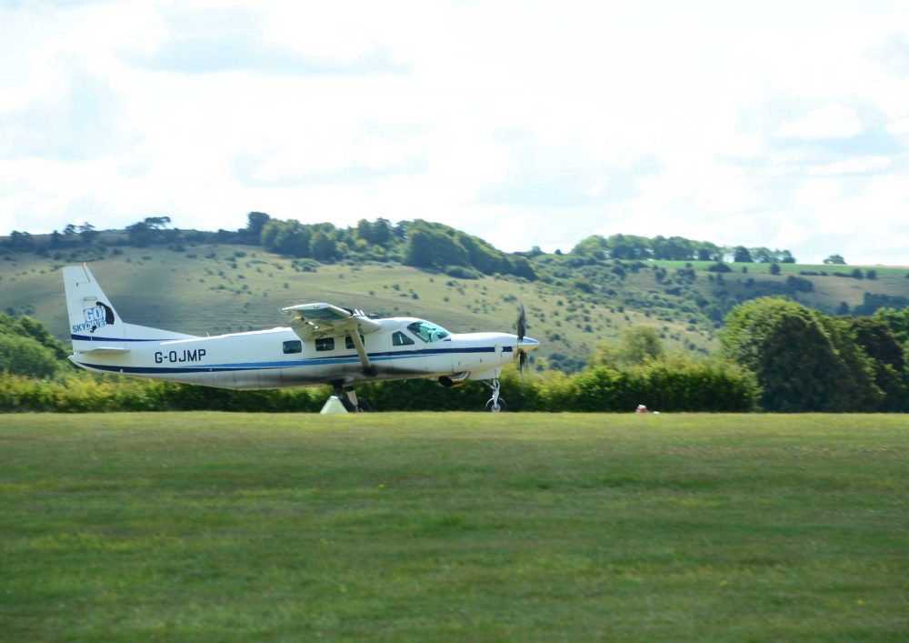Old sarum reopens for flying