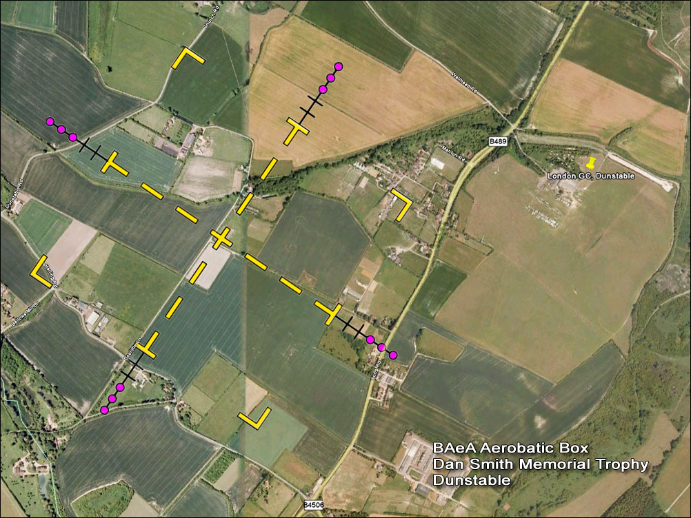 Glider Aerobatics Competition, Dunstable FLYER