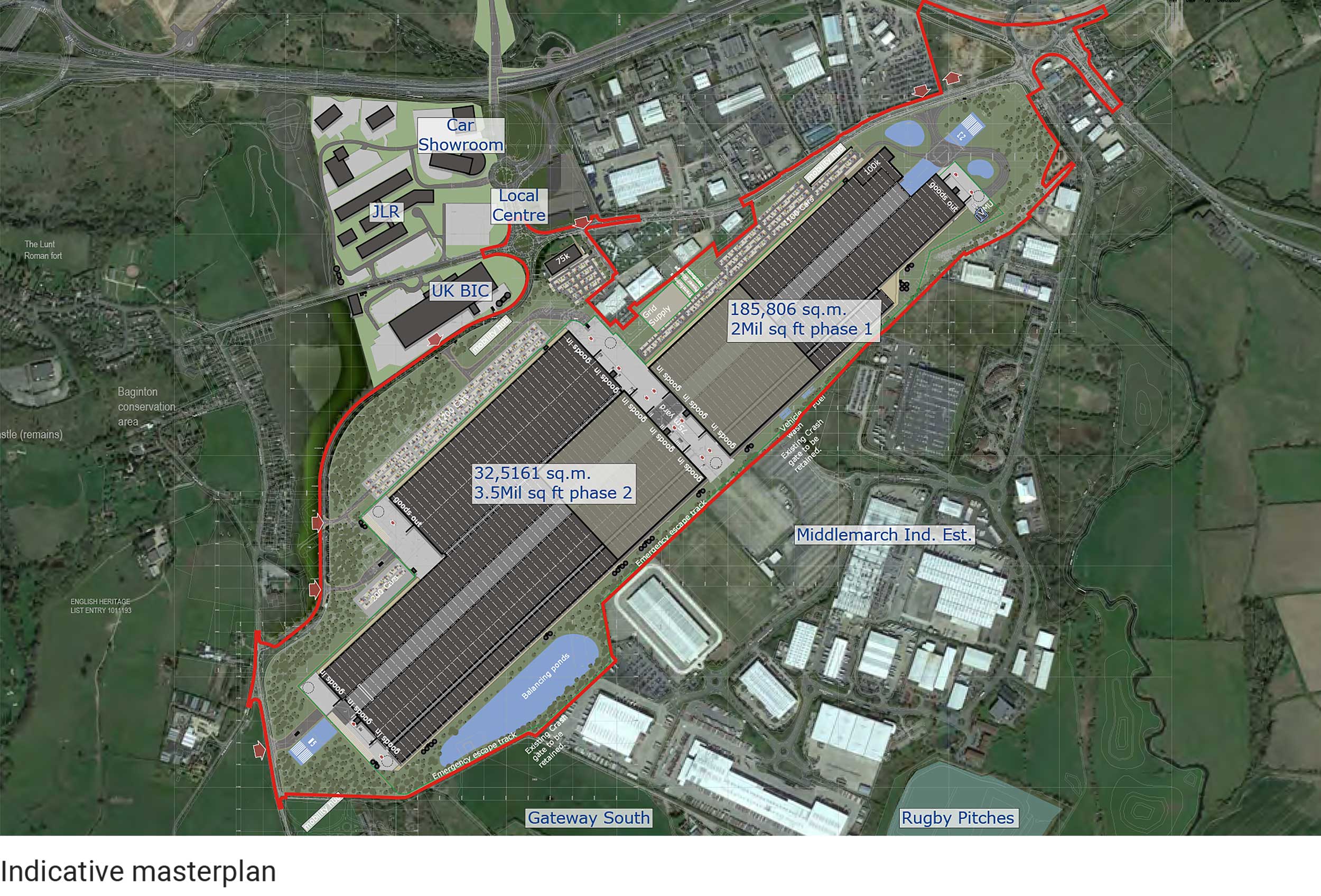 Coventry Airport countdown to Gigafactory FLYER