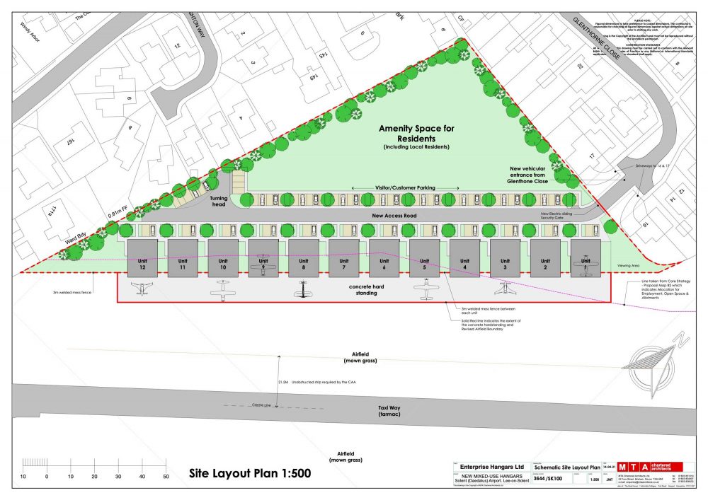 Hangar Homes revises plan for Solent Airport : : FLYER