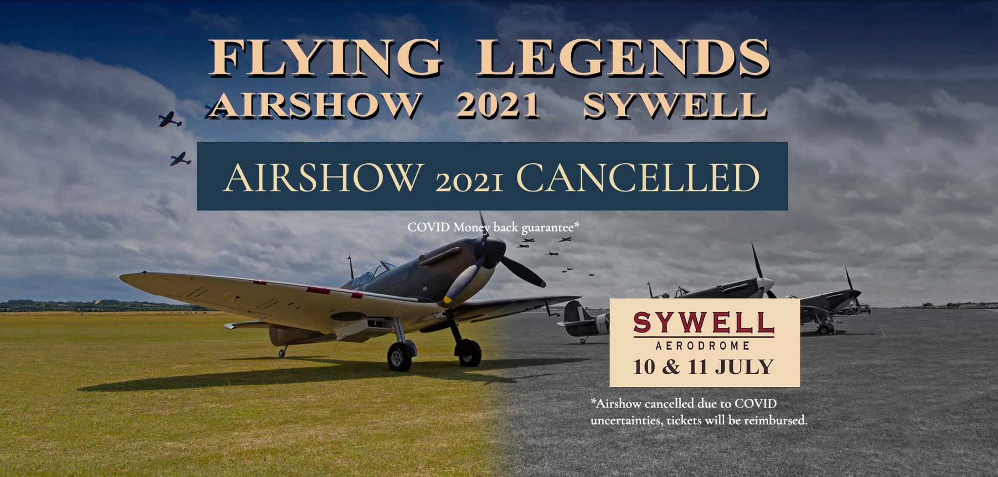 Flying Legends cancels July airshow FLYER
