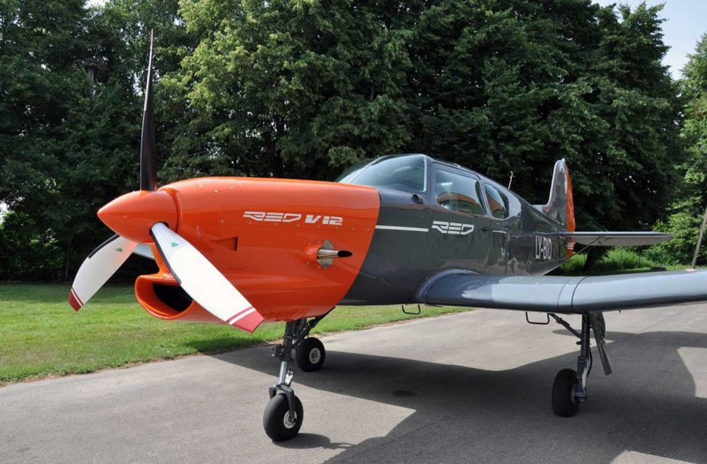RED Aircraft shows V12 diesel powered Yak18T FLYER