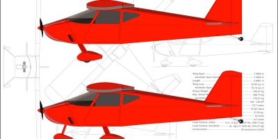 Sonex high wing kitplane