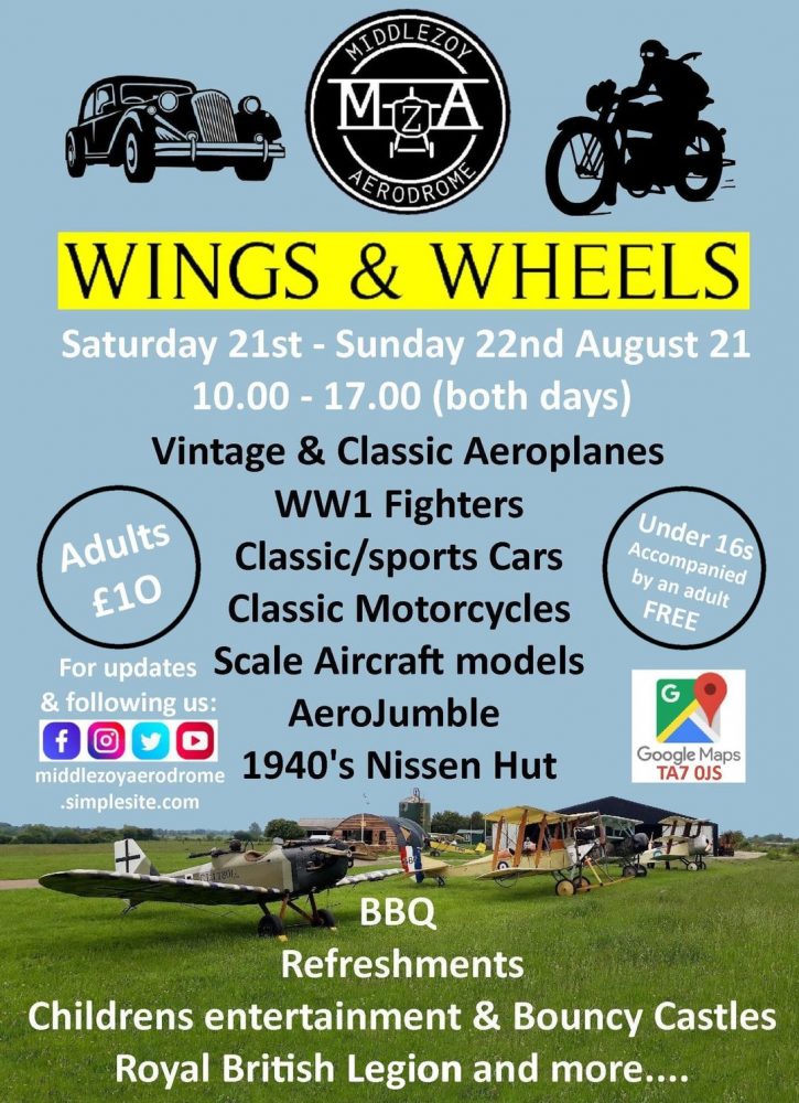 Wings & Wheels, Middlezoy FLYER