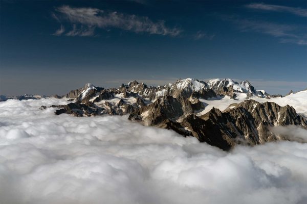 Eastern Massif du Mont Blanc, Switzerland and France
