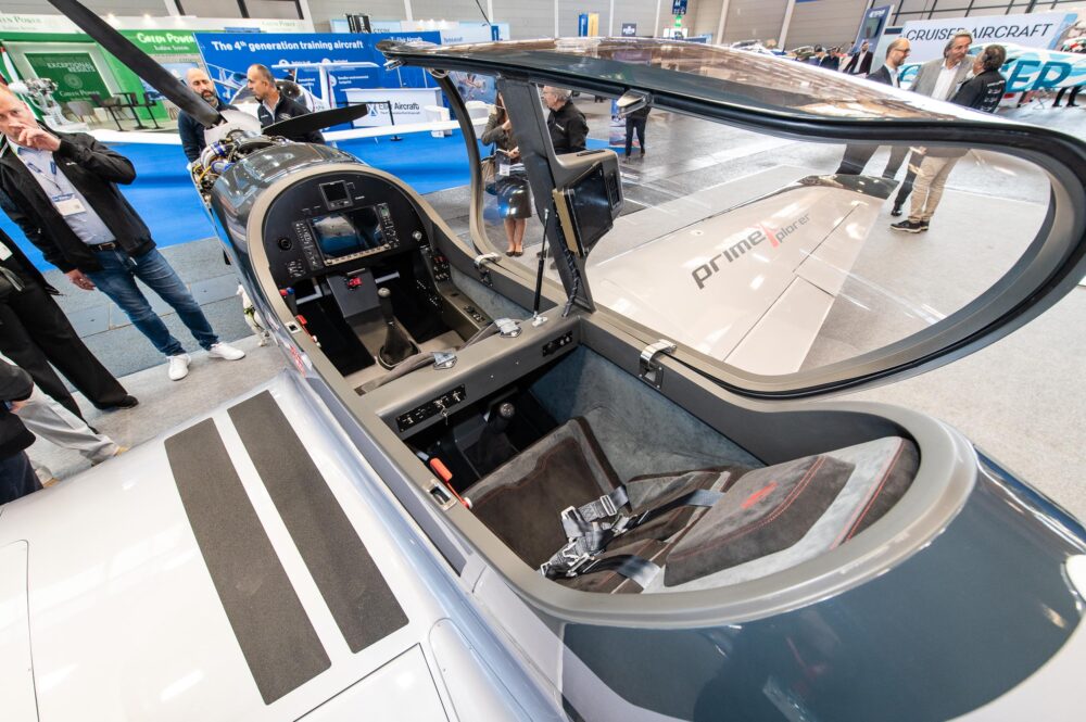 Blackshape Prime Explorer cockpit