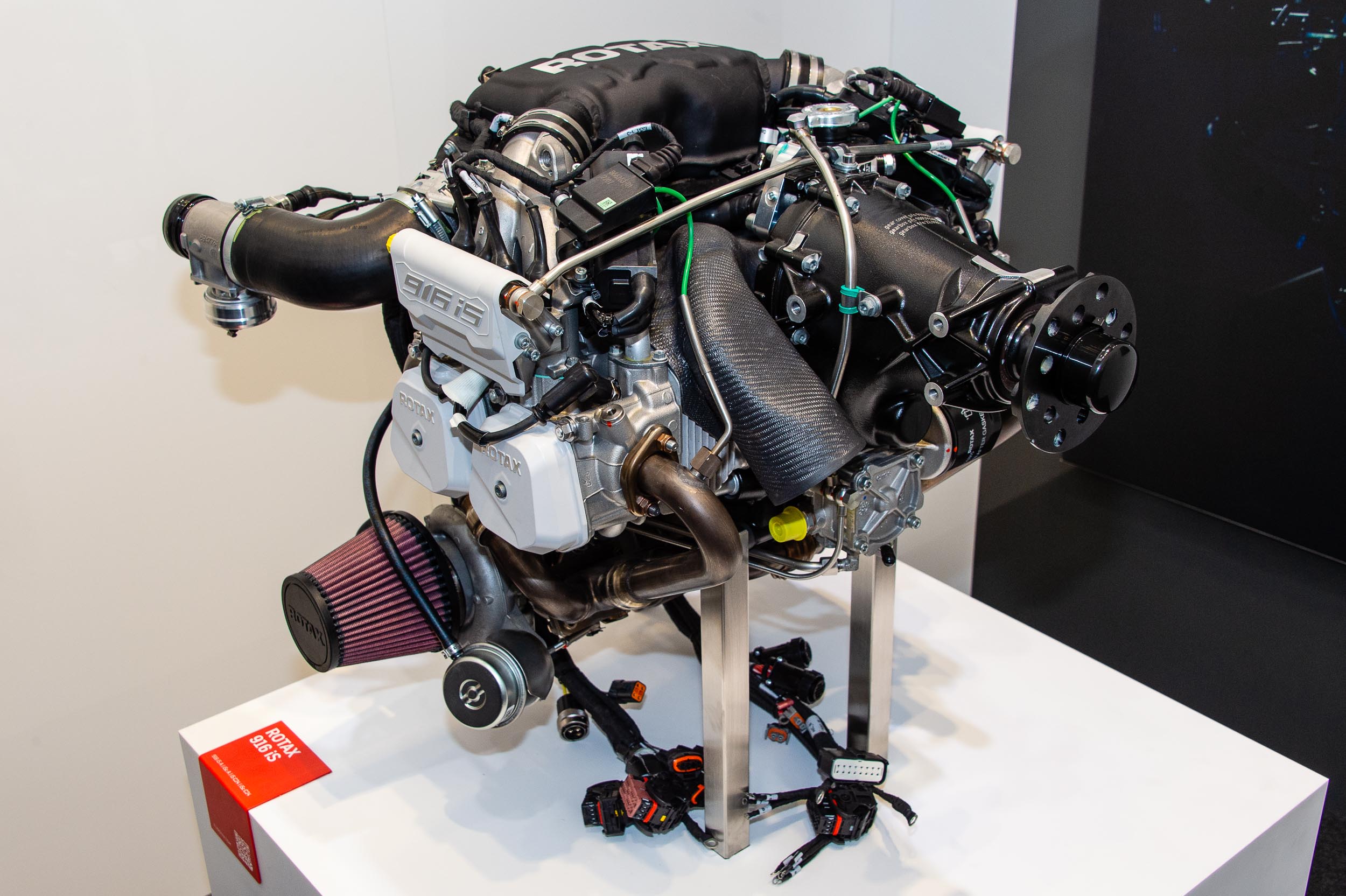 Official European launch of the 160hp Rotax 916iS engine at AERO