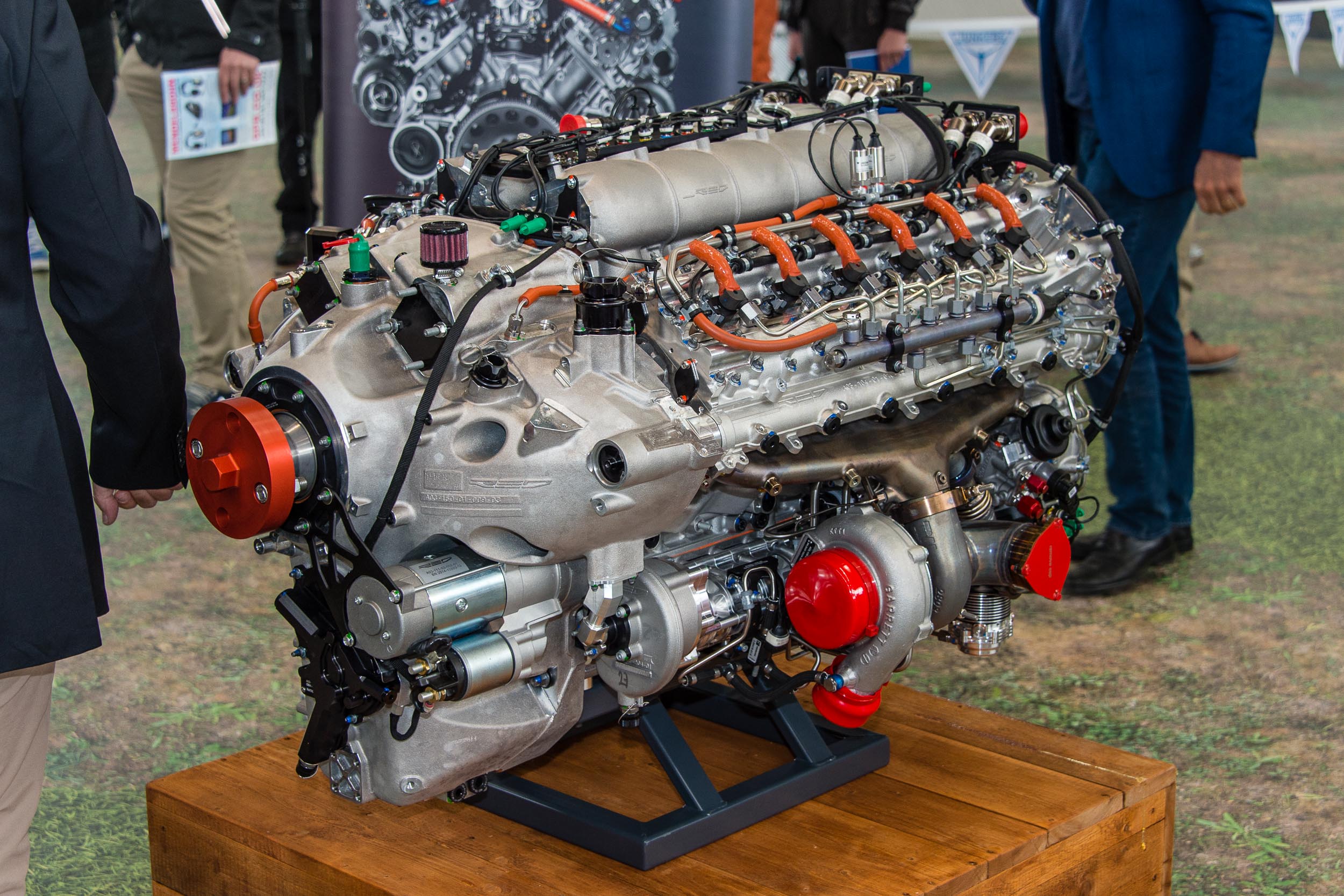 RED V12 engine
