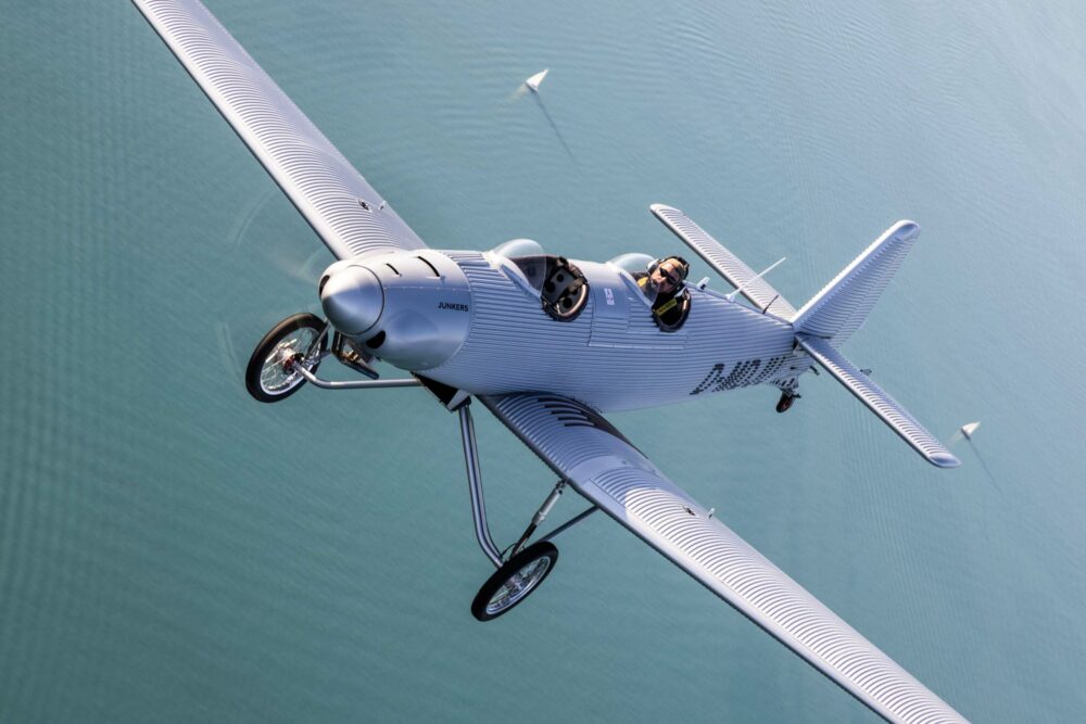 Junkers A50 over water