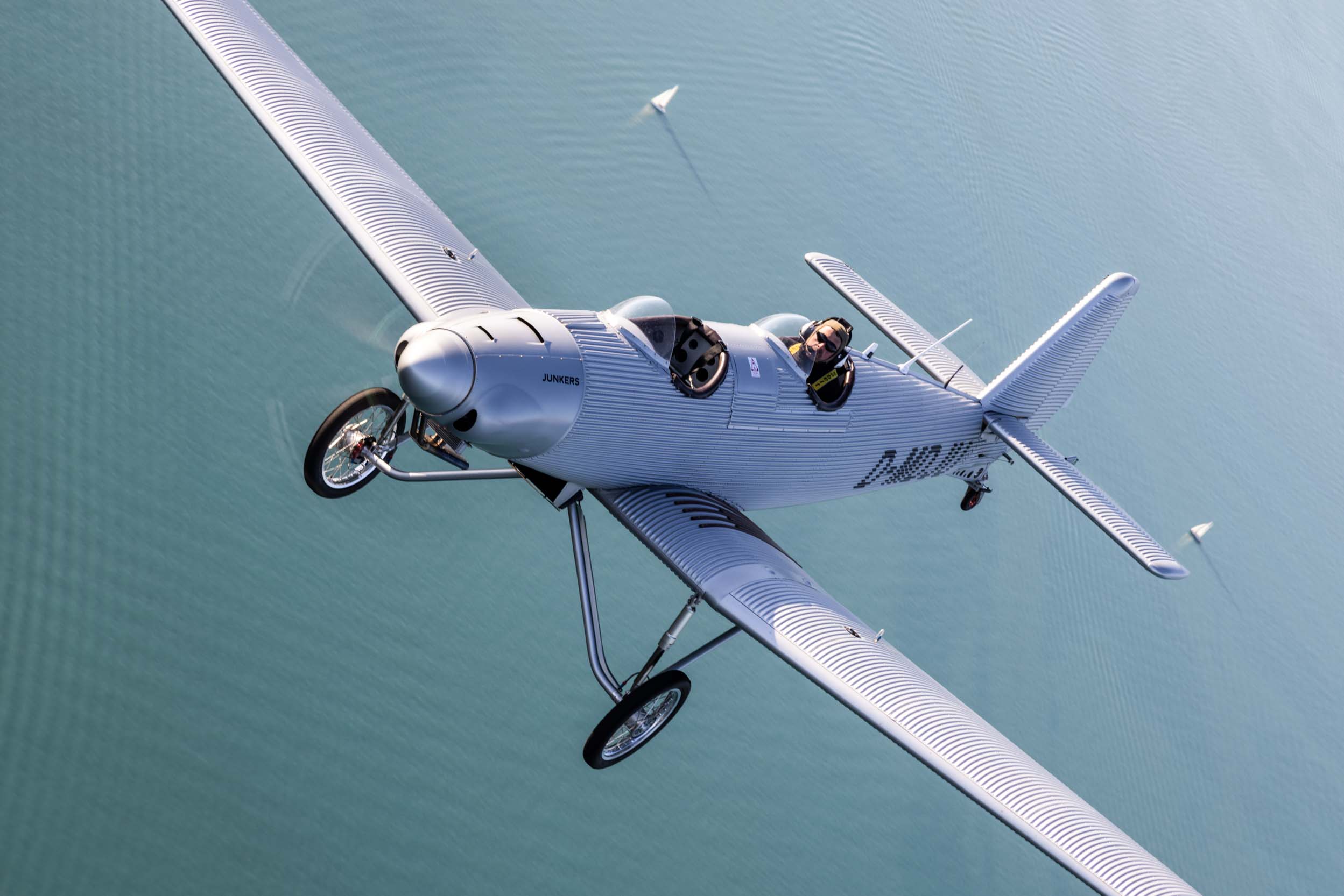 Junkers A50 over water