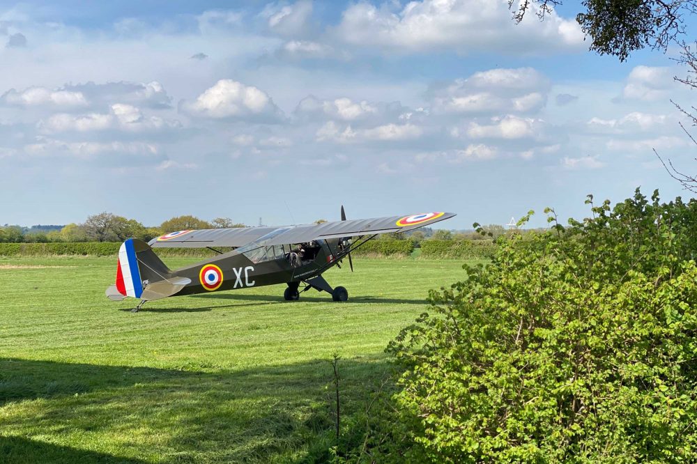 Strip farm flying