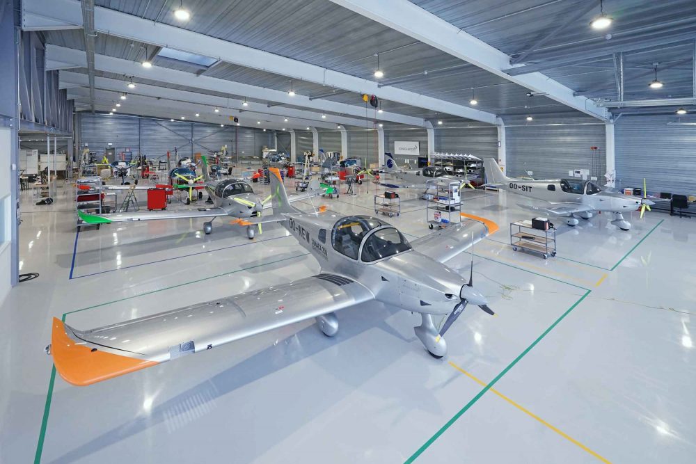 Sonaca aircraft factory