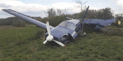 ZeroAvia Piper crash Cranfield
