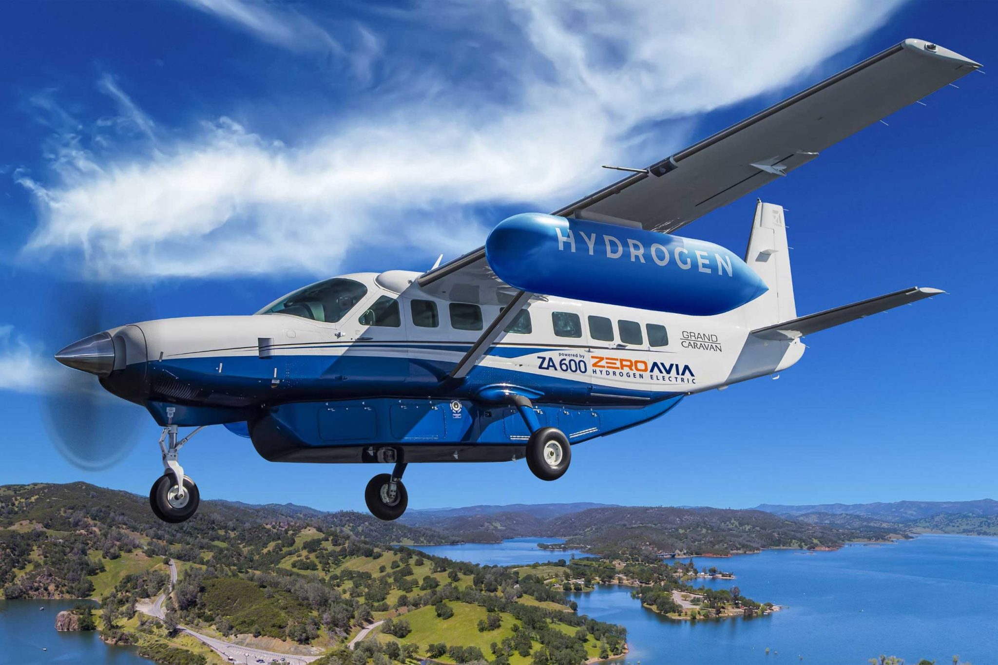 ZeroAvia to supply hydrogenelectric power for Cessna Grand Caravan