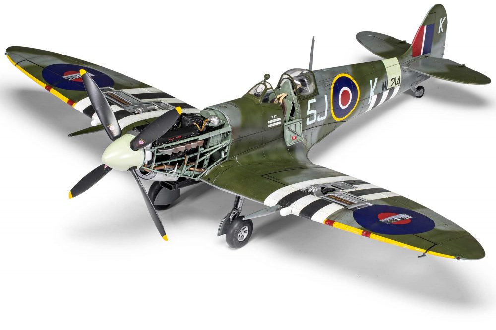 Airfix Spitfire model