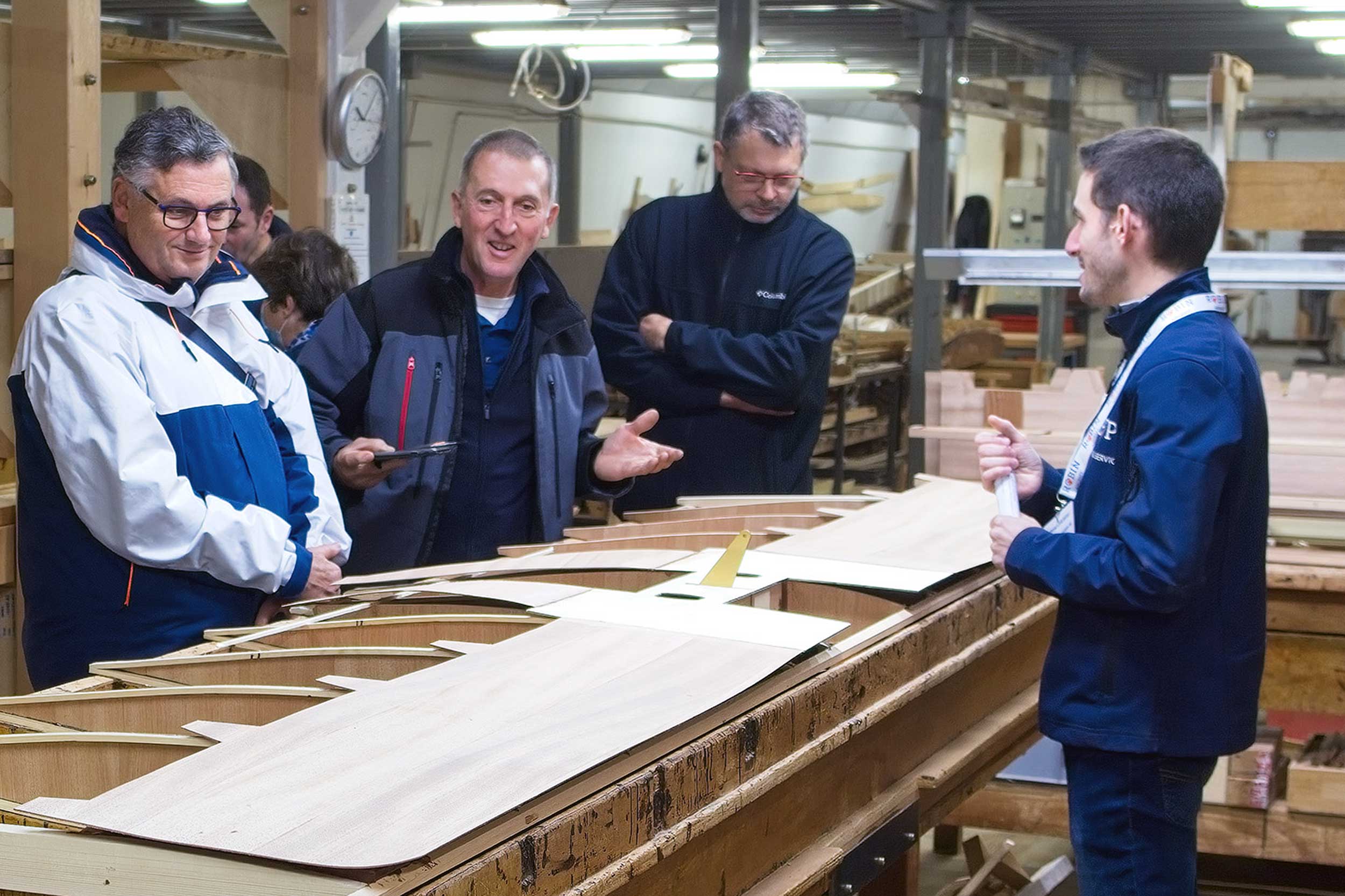 Robin uses time-honoured techniques to manufacture its wood aircraft