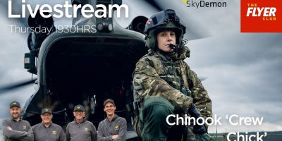 Chinook crew chick Livestream