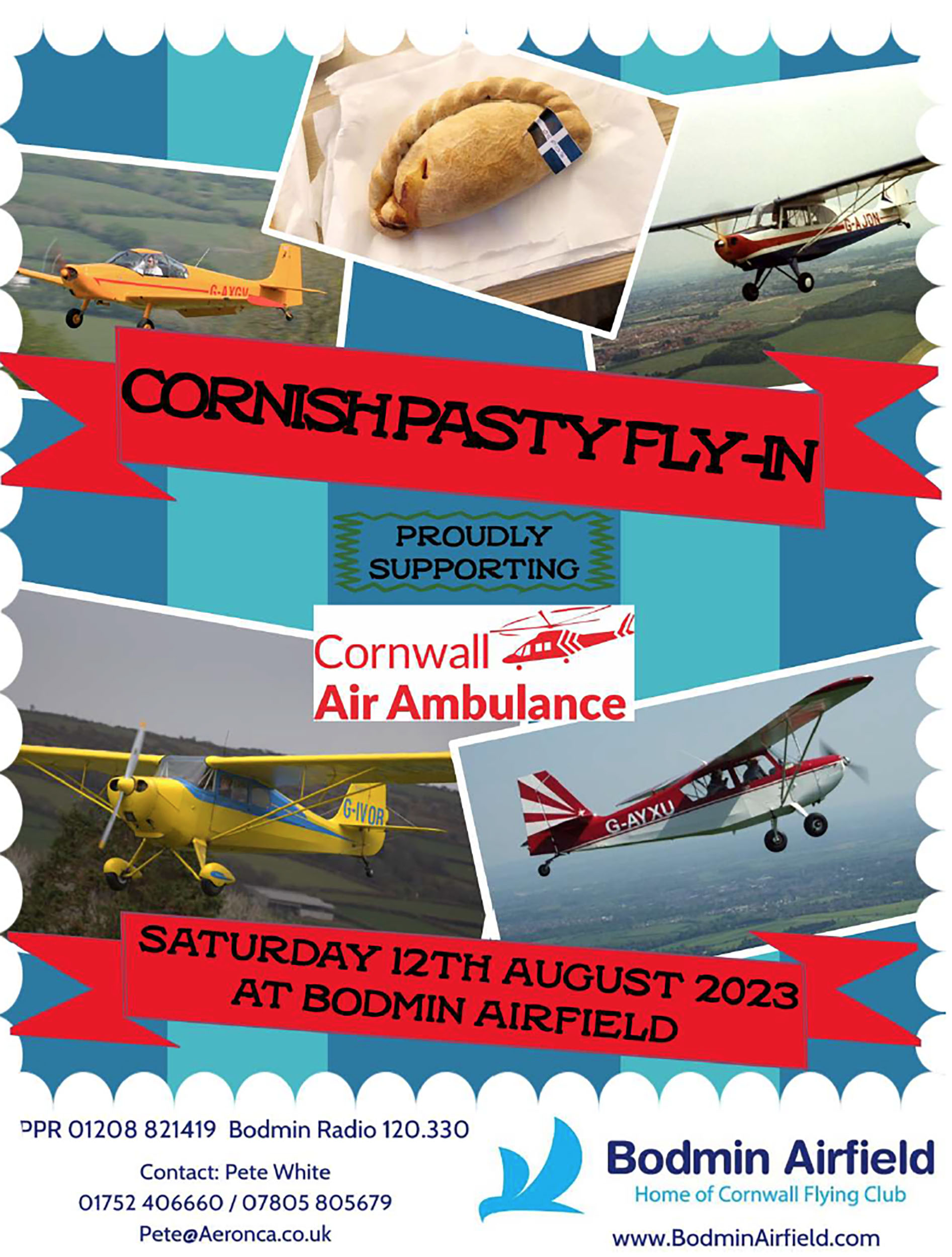 Cornish Pasty Flyin, Bodmin FLYER