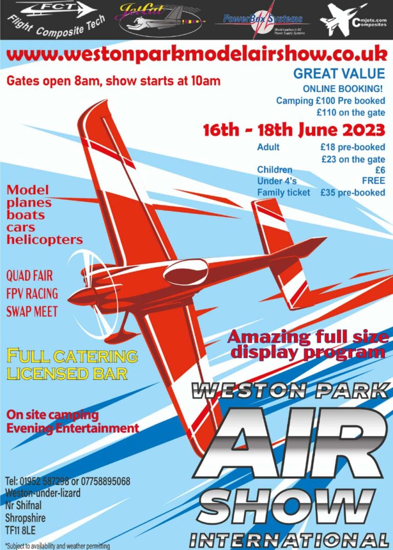 Model Air Show, Weston Park FLYER