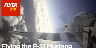 P-51 Mustang flight
